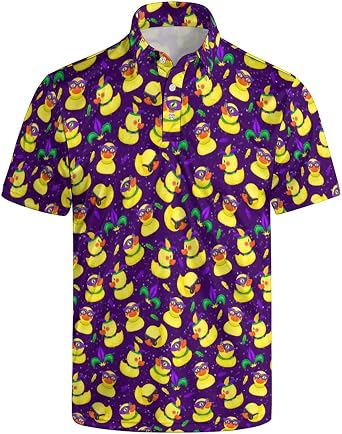Mens Golf Shirt Funny Polo Shirts Short Sleeve Golf Outfits Golf Tops Golf Gifts