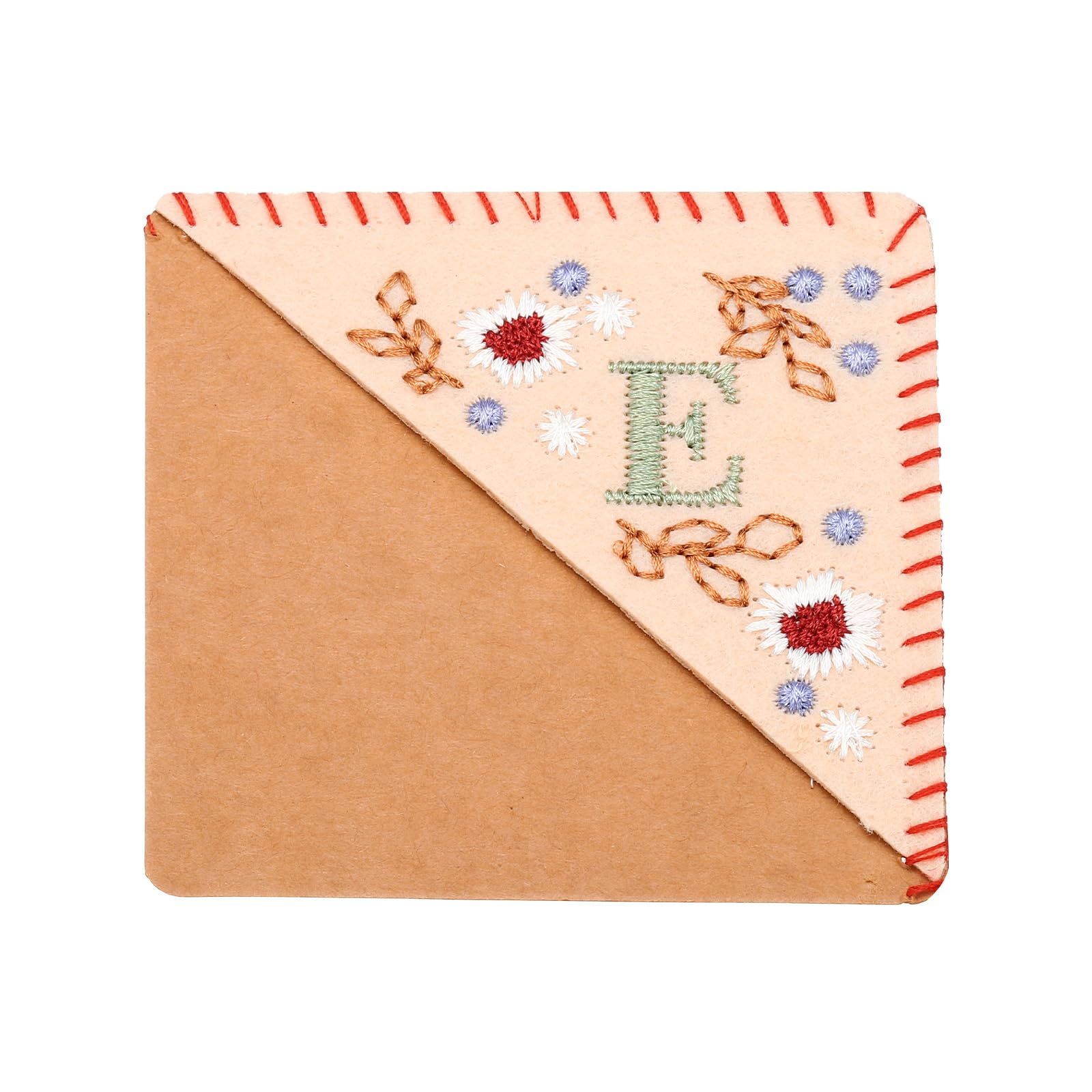 PATIKIL Personalized Embroidered Corner Bookmark
