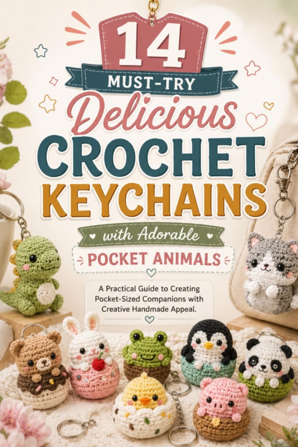 14 Must-Try Delicious Crochet Keychains with Adorable Pocket Animals: A Practical Guide to Creating Pocket-Sized Companions with Creative Handmade Appeal