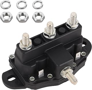 118246 214-1231-A61-06 241-1231-A61 Dual-Polarity Reversing Solenoid 12v with Silver/Bronze Alloy Posts Replacement for RV Hydraulic Leveling Systems and Slide-Outs