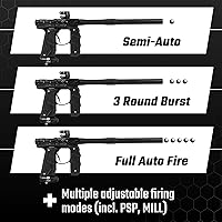 Vista 4 de HK Army Empire Mini GS - Marcador electrónico de paintball (negro)