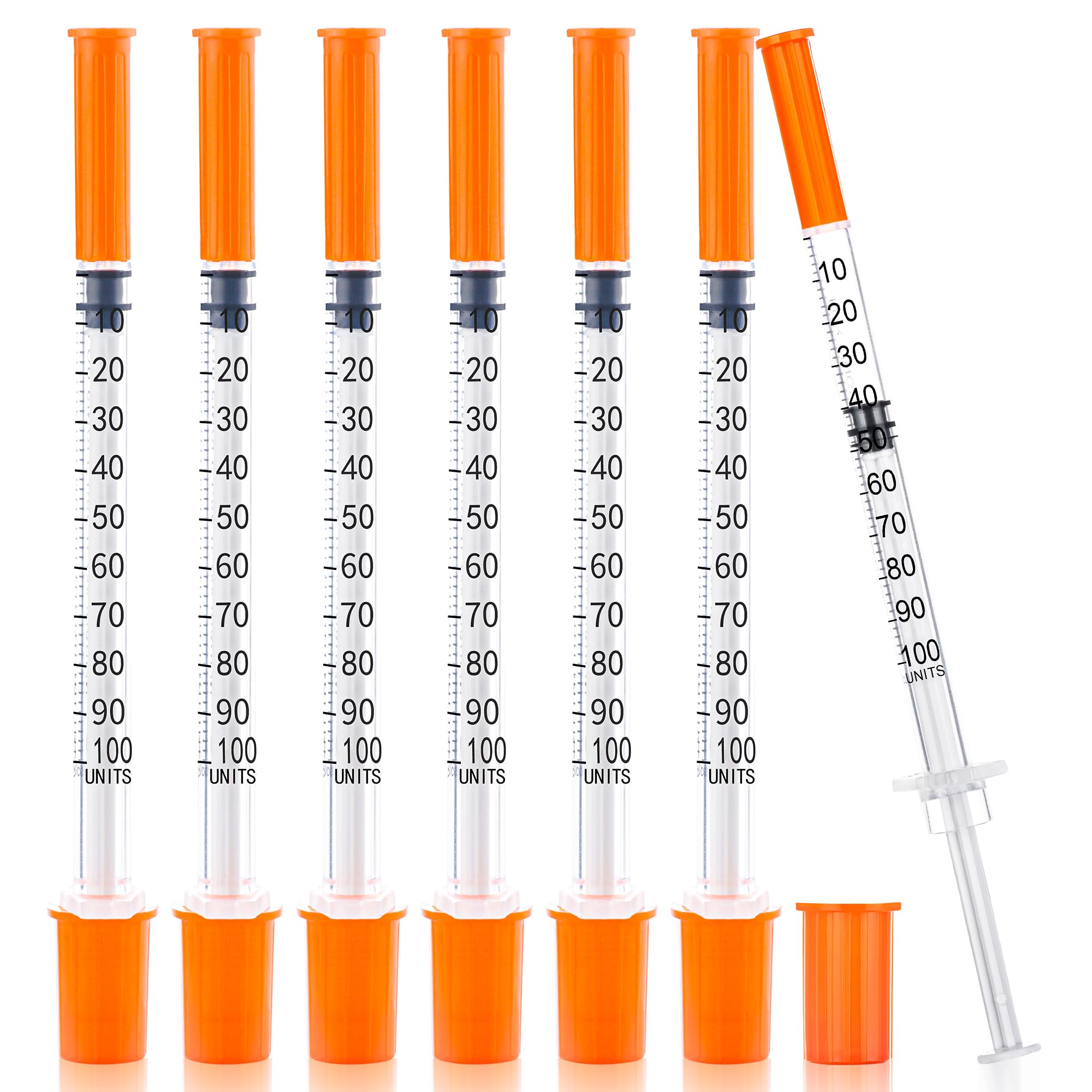 1ml/cc 31G Syringe 5/16" (8mm) Needle, Disposable Individual Package — Amazon image 11