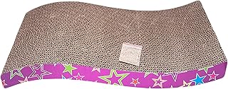 Cat Scratcher Pad with Catnip - Cat Cardboard Scratch Durable Scratching Pad Reversible
