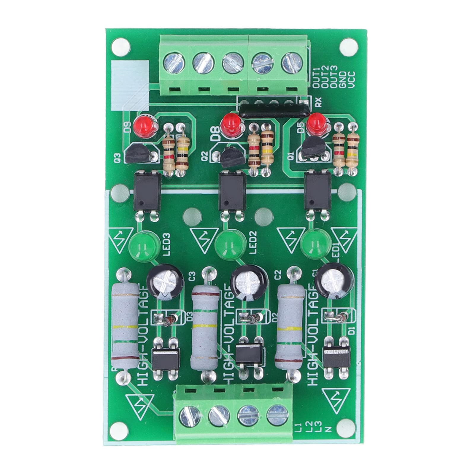 Buy PCB Opto Isolator Board 3 Channel Optocoupler Isolation Module