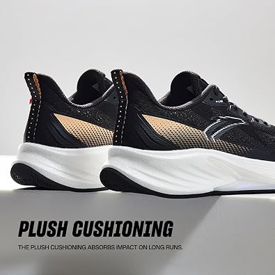 ANTA Womens Rocket6 Running Shoes Cushioning Comfortable Breathable Athletic Workout Gym Cross Trainer Sports Sneakers