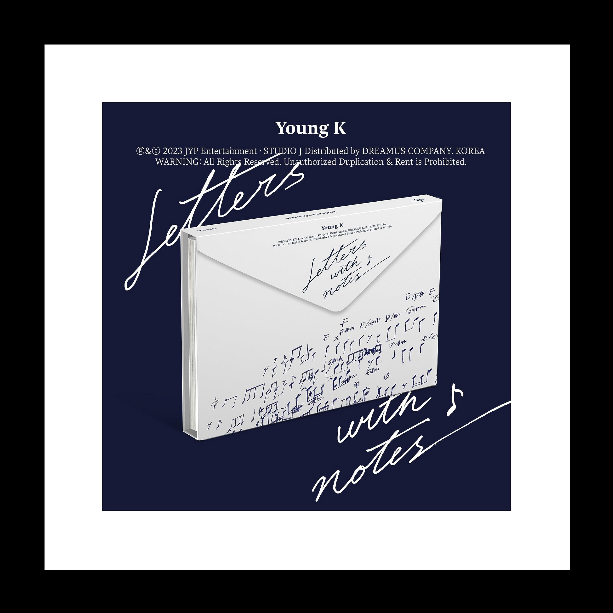 Amazon.com: DAY6 Young K Letters with notes 1st Album CD+