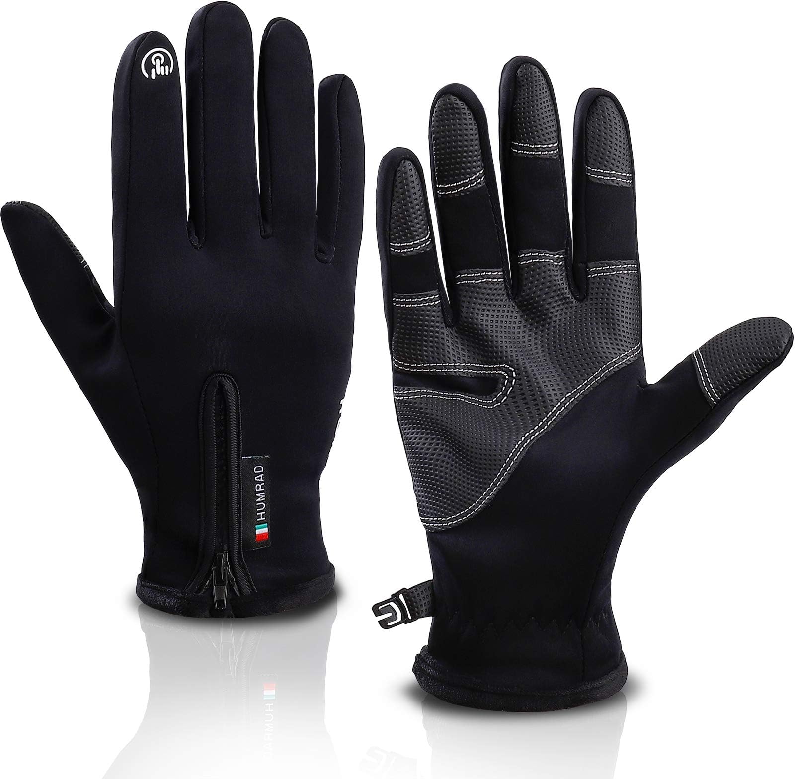 MengH-SHOPWinter Glove Windproof Water-Resistant Thermal Glove Anti-slip Grip Touchscreen Gloves Unisex for Sport Cycling Driving Running Skiing