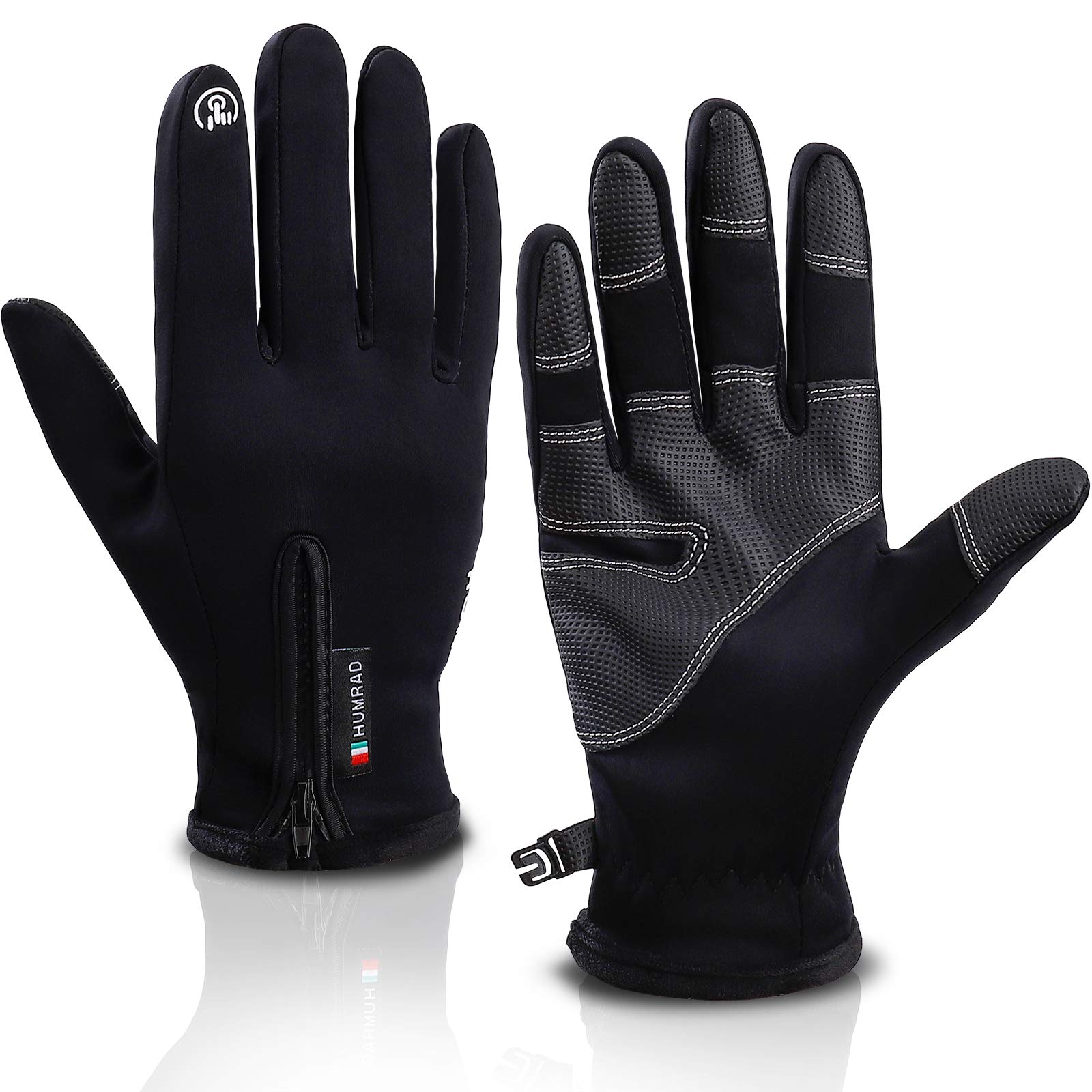 MengH-SHOPWinter Glove Windproof Water-Resistant Thermal Glove Anti-slip Grip Touchscreen Gloves Unisex for Sport Cycling Driving Running Skiing