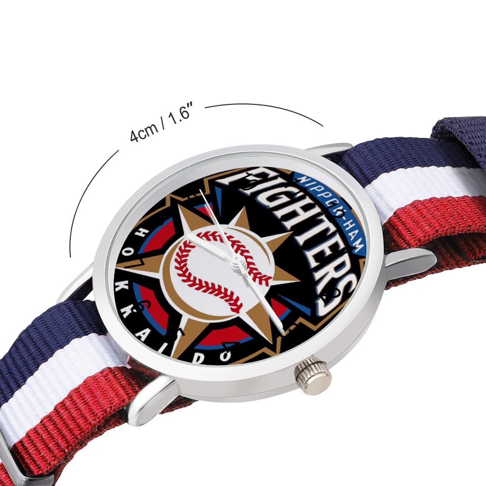 日本ハムファイターズ 開業記念時計 Amazon | 北海道日本ハムファイターズ ファッション 腕時計 カジュアル