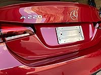 Vista 3 de Soporte para placa de matrícula de parachoques trasero para Mercedes-Benz - Kit de soporte de placa para Mercedes-Benz 2005-2025 - Acero inoxidable