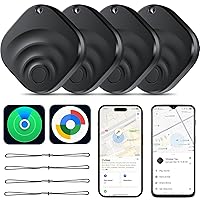 4 Pack Dual System Tracker Tag per iOS e Android Localizzatore Bluetooth Smart Tags