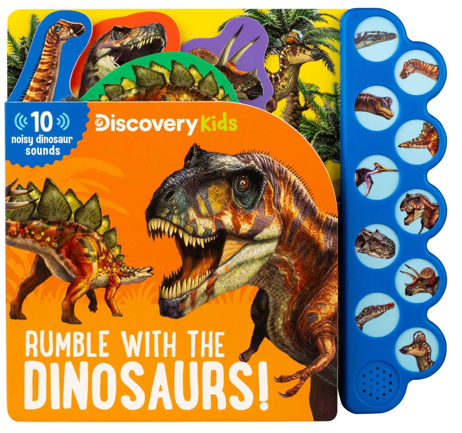 Discovery Kids: Rumble with the Dinosaurs (10-Button Sound Books)