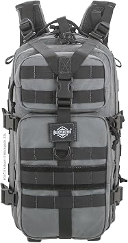 MAXPEDITION Falcon-II Backpack (Wolf Gray) 23L Tactical Backpack, Survival Pack, Bug Out Bag, MOLLE Compatible Go Bag Optimized for EDC & Military, 0513W