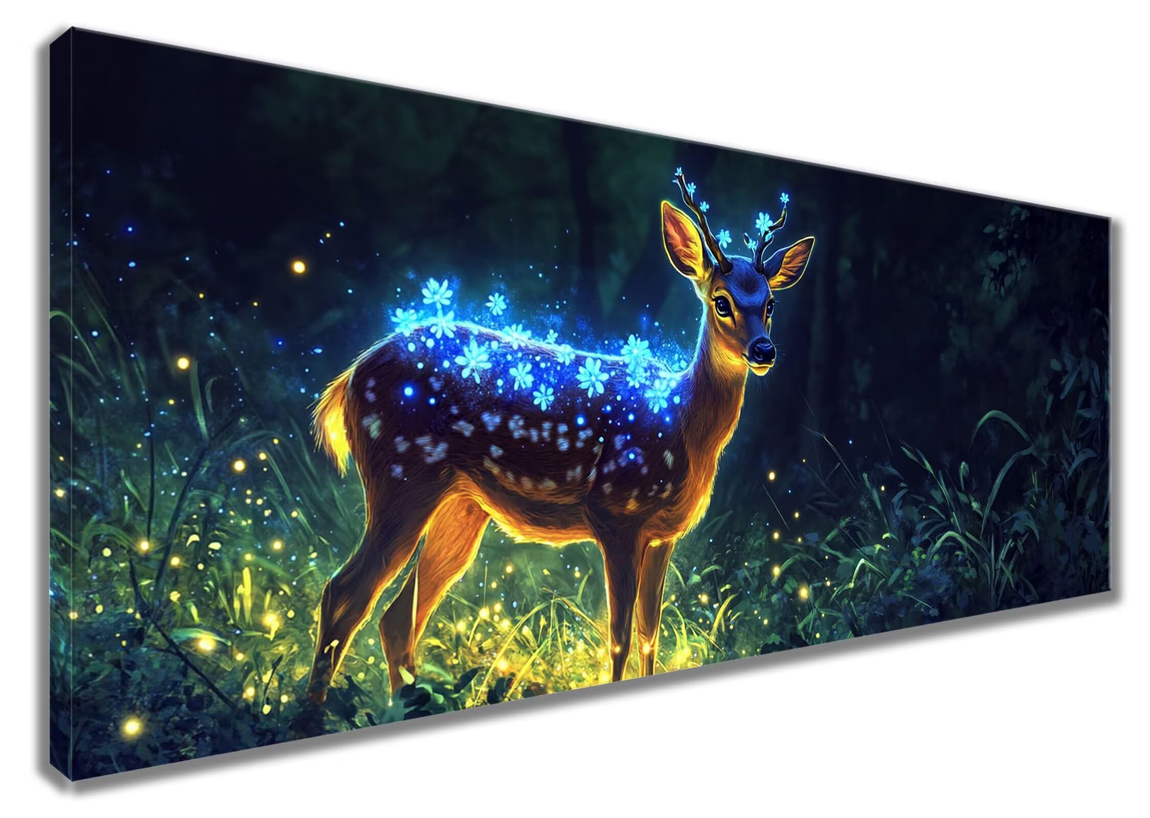 Diament Malarstwo Jeleń Diament Malarstwo Dla Dorosłych, Diamentowe Malarstwo Zwierzęce, DIY Kryształowa Sztuka Ścieg krzyżykowy Embroidery Diament Haft na Prezenty Dekoracja ścienna do domu (240x80cm