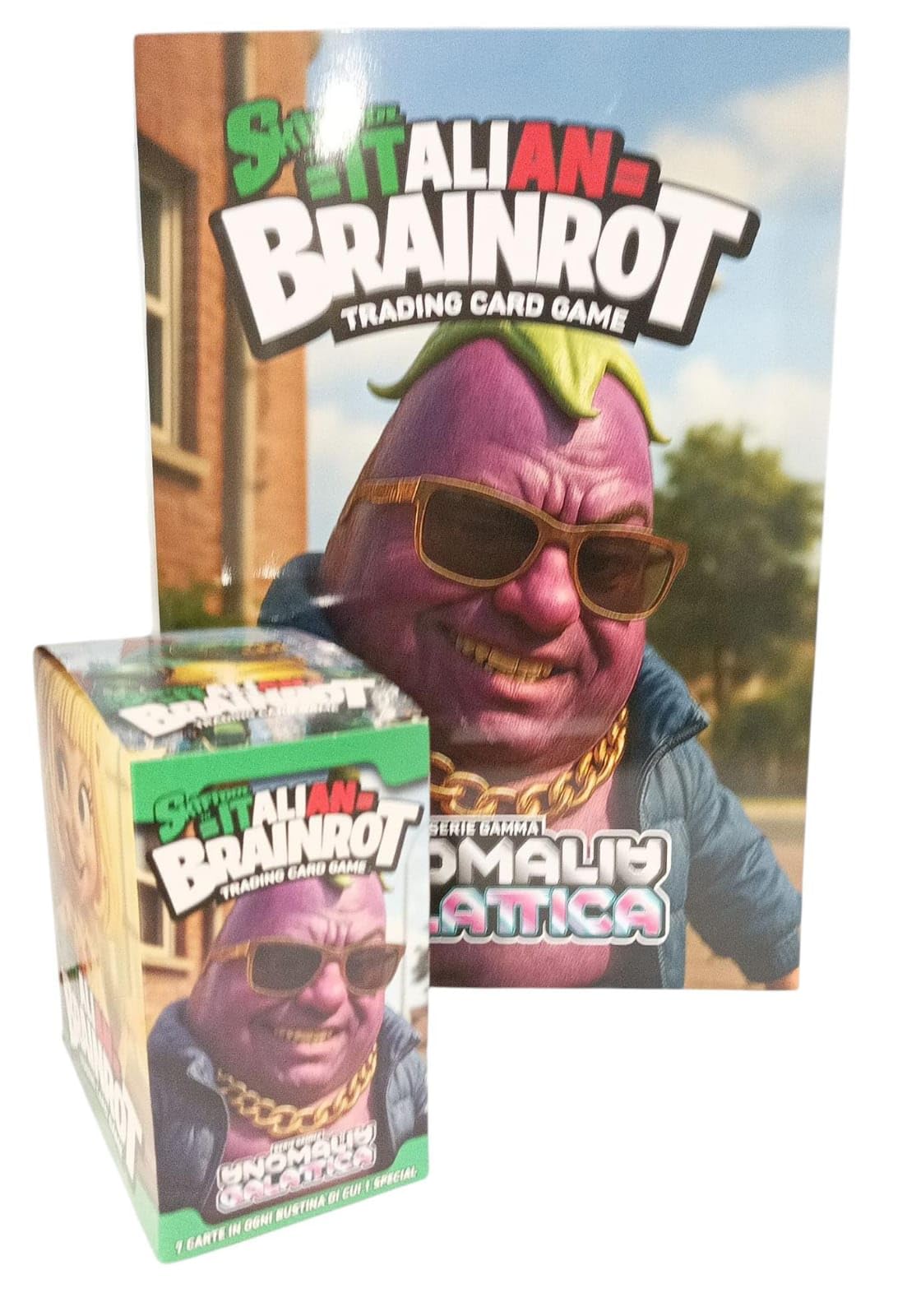 Skifidol Italian Brainrot Trading Cards Display - 24 Booster Mit 168 Karten 2025