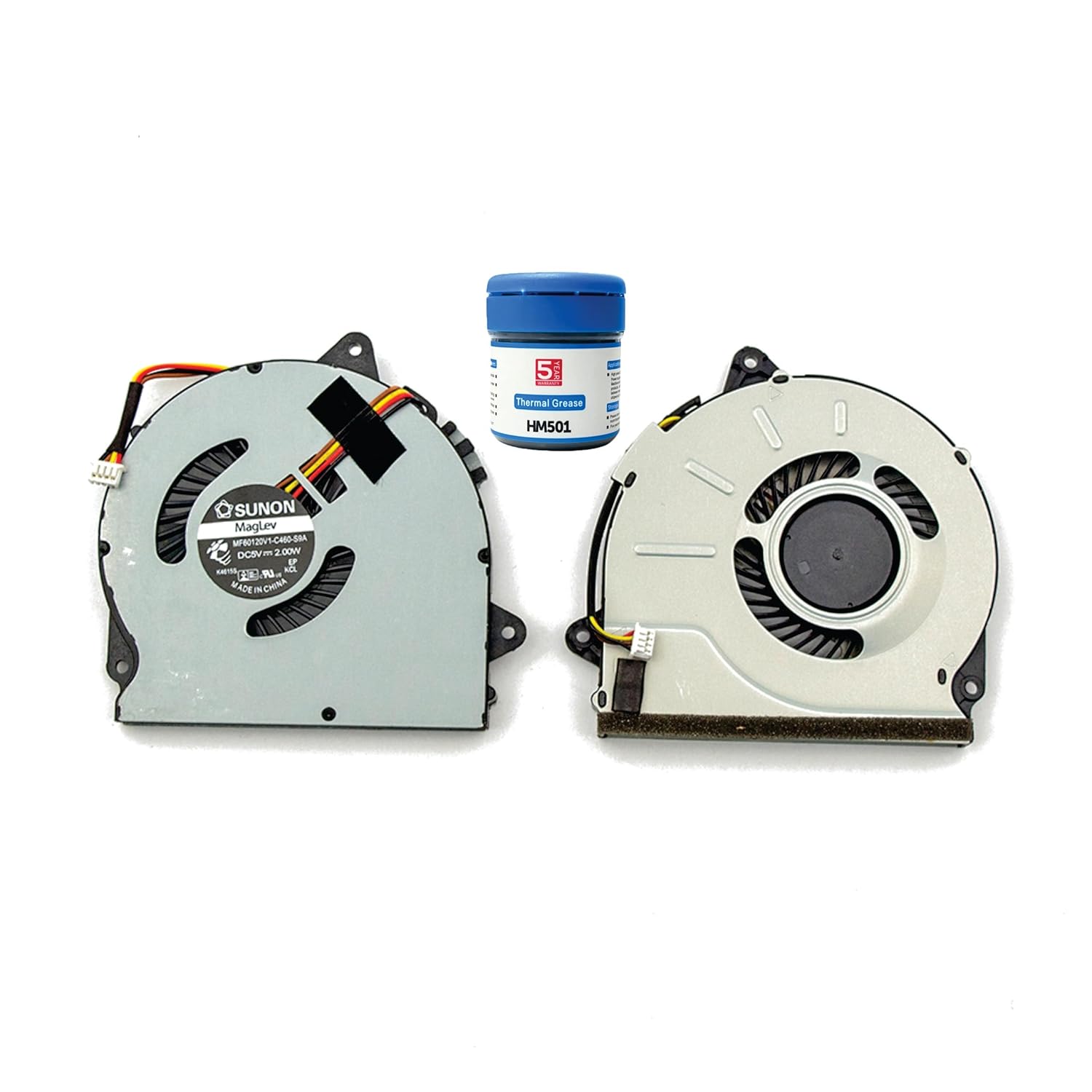 High- Quality Replacement Internal CPU Cooling Fan for Lenovo G50 70 G50-70 G50-80 G50-30 G50-45 G40-30 G40-45 G40-70 G40-80 Comes With Complimentary MH501 Thermal Greasen (Cooling paste)