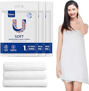 4pcs Disposable Bath Towels Large Portable Thicken Camping Towels For Travel Hotel Business Trip Swimming Pet 70X140cm - 15