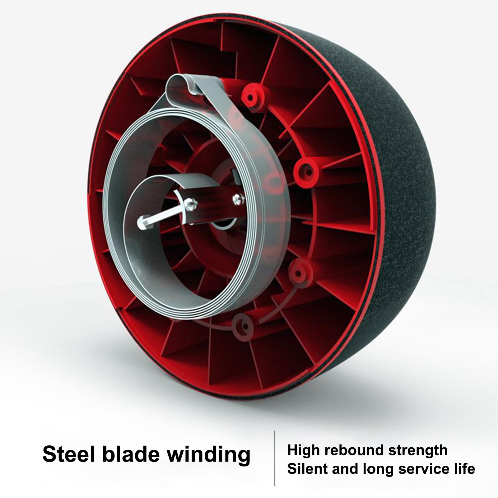 AB Roller Wheel, Core Trainer, automatyczna maszyna do ćwiczeń, do treningu brzucha, pleców, klatki piersiowej, dla kobiet i mężczyzn, fitness, sprzętu do biura