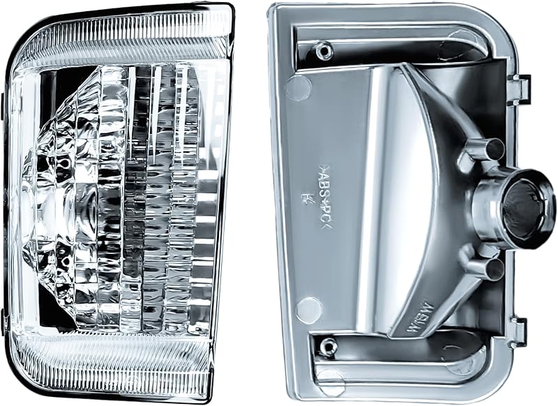 Luz de seta LED do retrovisor esquerdo LONGLING para RAM ProMaster 1500, 2500 e 3500 – 1 unidade