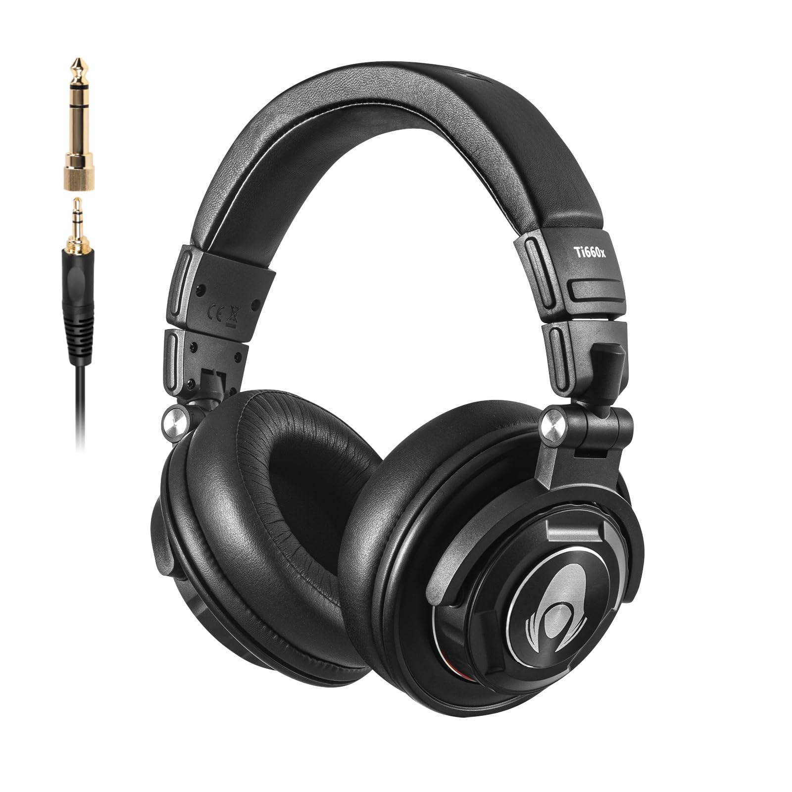 Amazon.com: talomen Ti660X Over Ear Studio Headphones, Wired