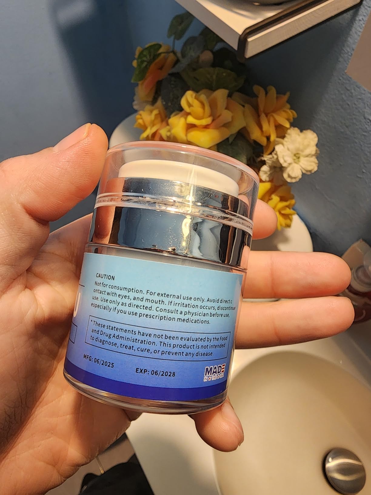 Jkrova GHK-Cu Copper Peptide Face Cream – 4% Peptides Moisturizer for Fine Lines, Wrinkles, Firming, Deep Hydration & Collagen Support – 2400mg GHK-Cu – for All Skin Types, 30g