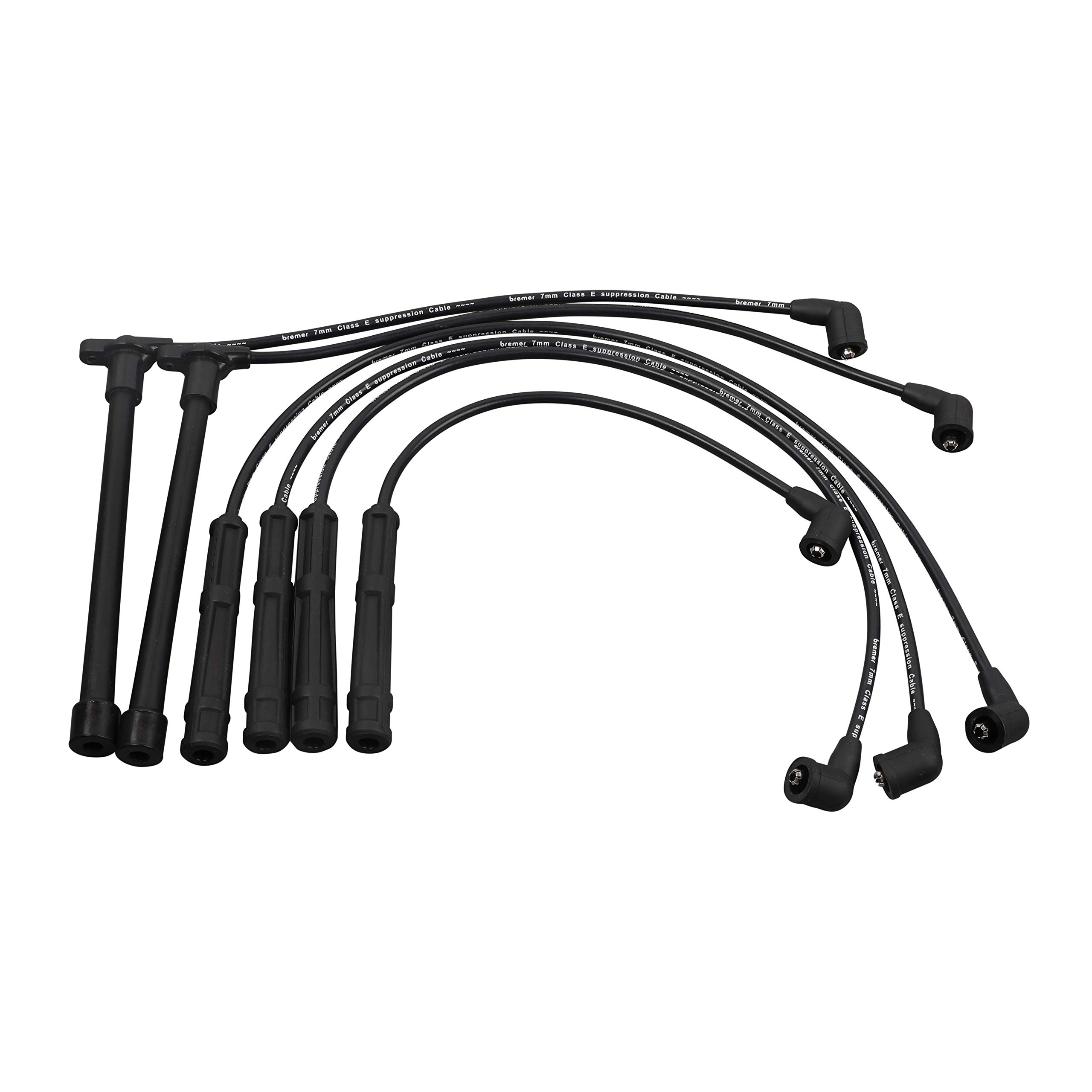 Autopart TST-6196 Ignition Spark Plug Wire Set, 7mm, 6-Pack, for Mercury Villager 1999-2002, Nissan Quest V6 3.3L