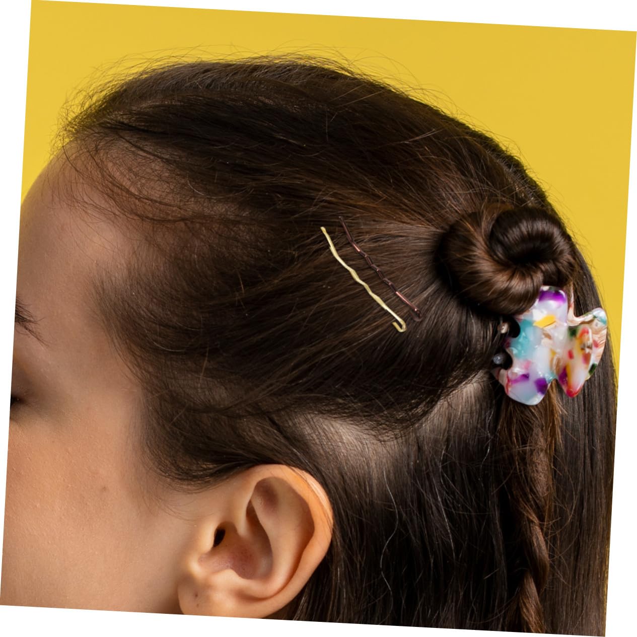 SOIMISS 900stücke Haarspangen Set für Damen und Mädchen Metallhaarspangen und Haarnadeln für Hochsteckfrisuren mit Aufbewahrungsbox für Haarstyling-accessoires