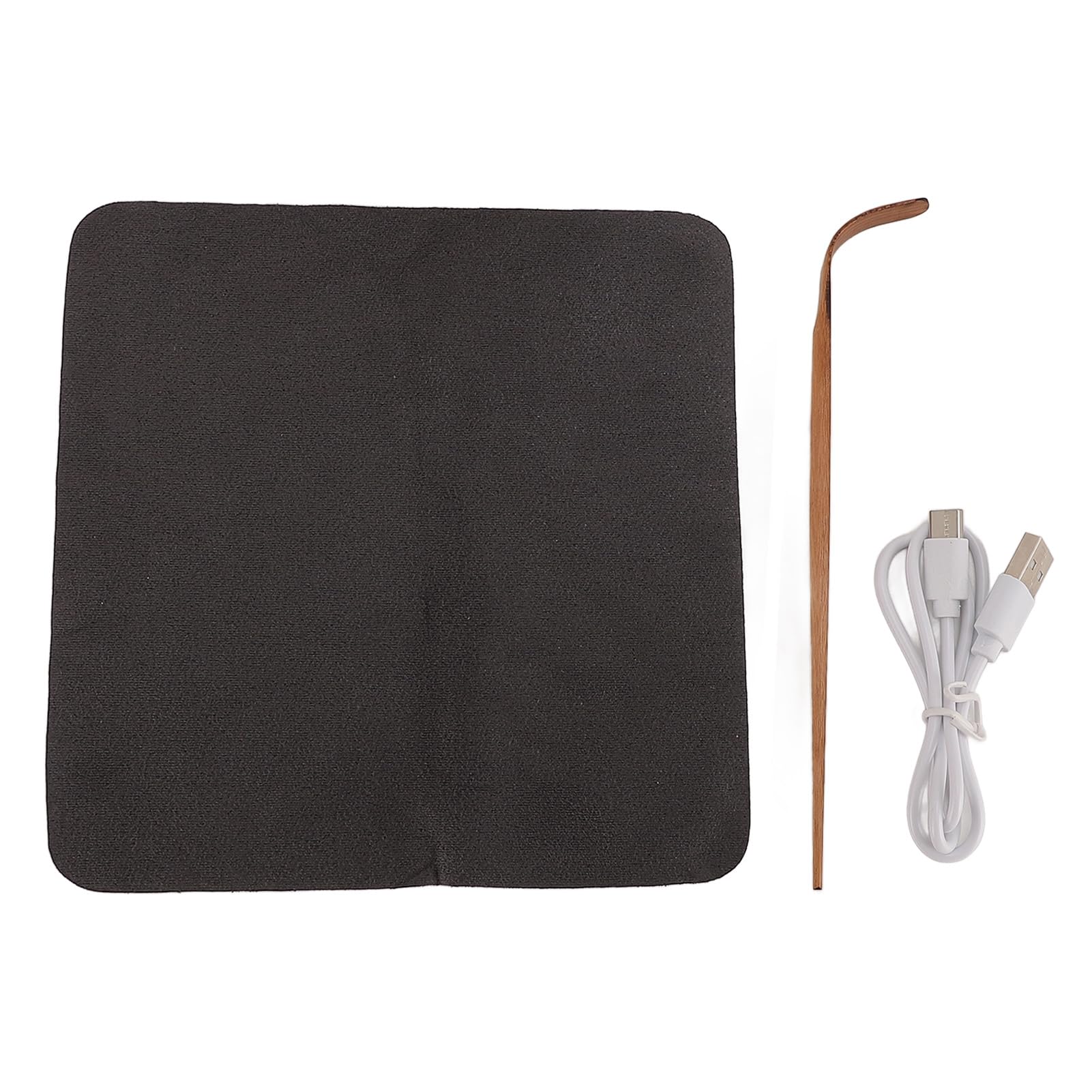 TOPINCN Teewaage aus Holz, 0,1 G, Hochpräzise Digitale Küchenwaage für Kaffee und Tee, 0,3 Bis 200 G, Wiederaufladbar, Im Taschenformat Zum Backen und Kochen (Walnussfarbe)