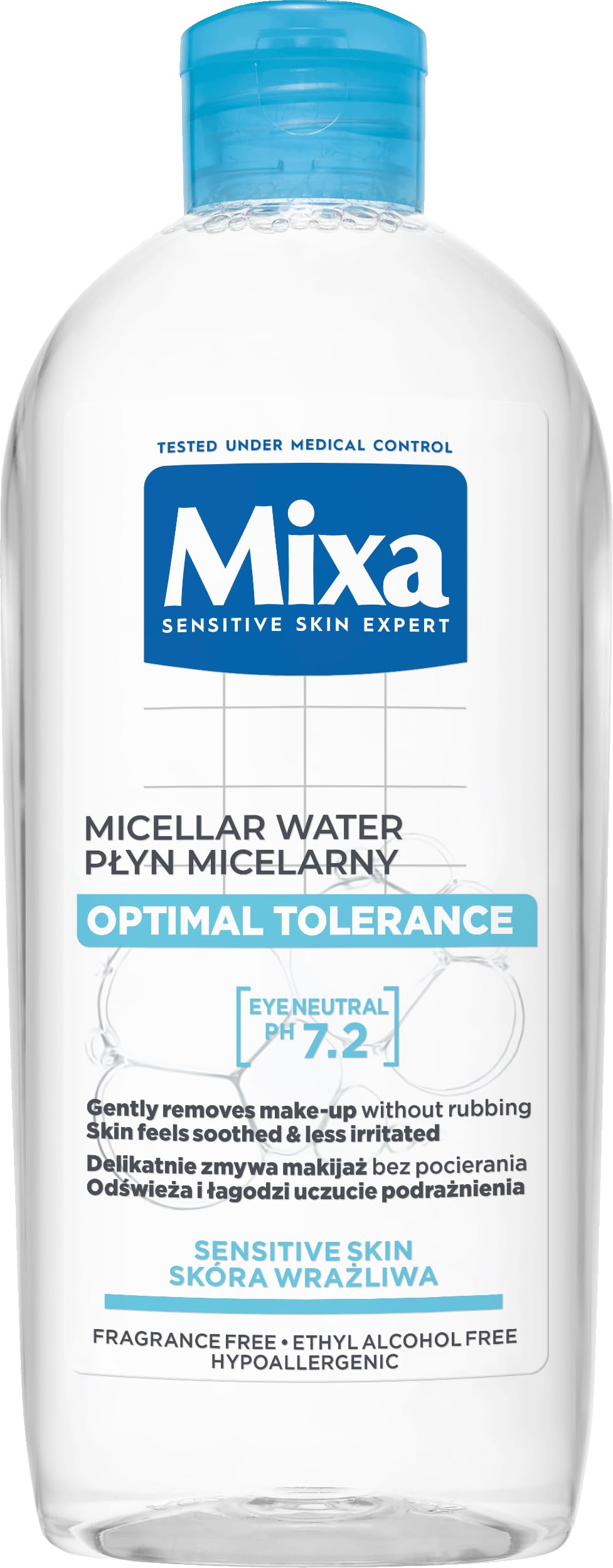 Mixa Micellar Liquid Optimal Tolerance, 400ml