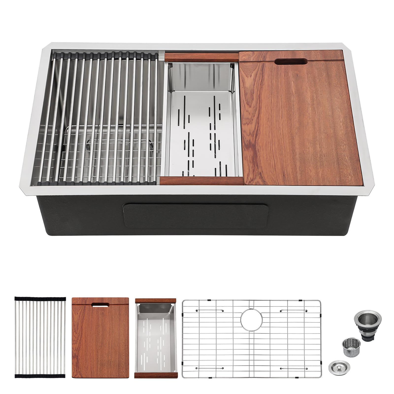Mocoloo 30 Inch Undermount Kitchen Sink