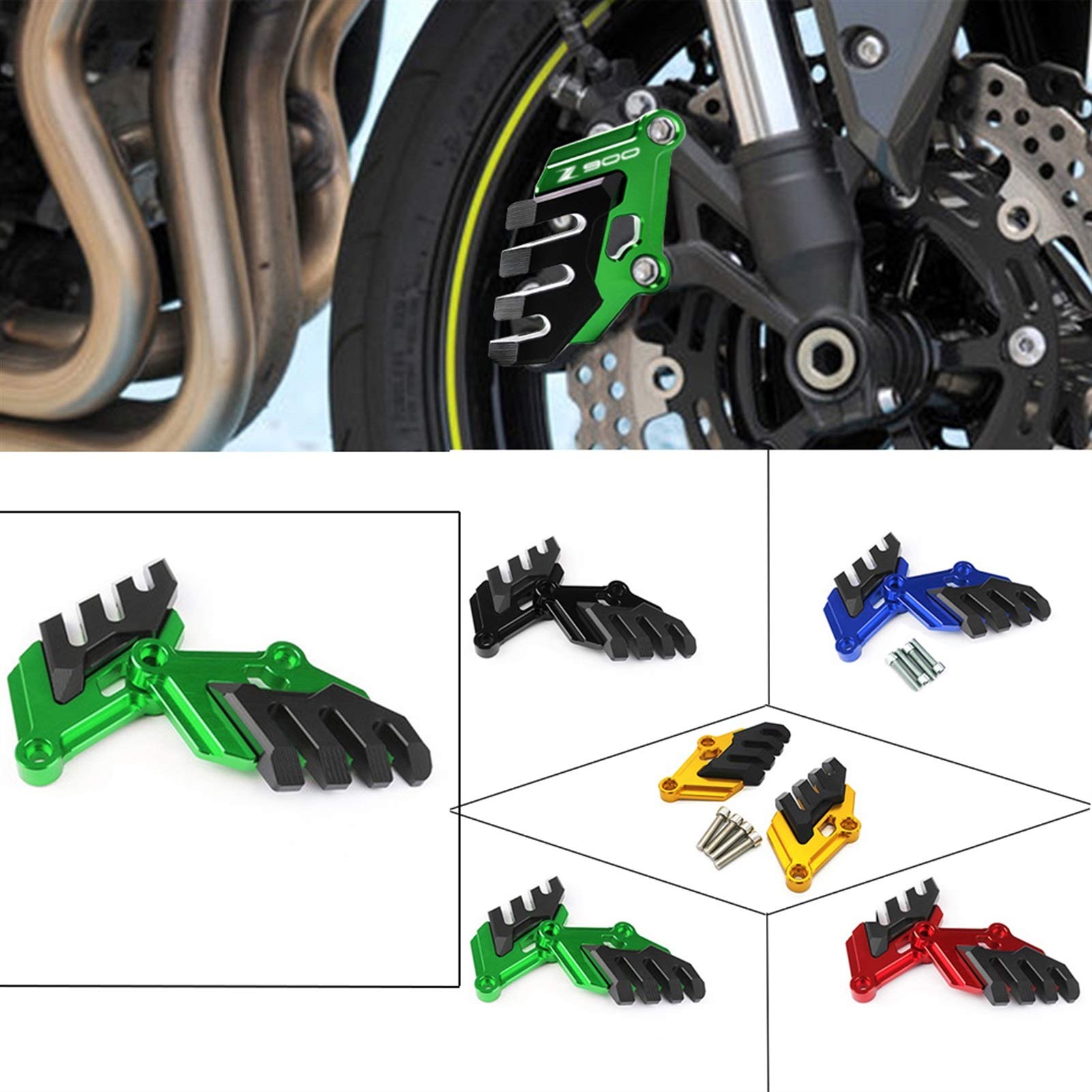 Amazon.co.jp: ブレーキキャリパーカバー 川崎Z 900 Z900 2017 2018 