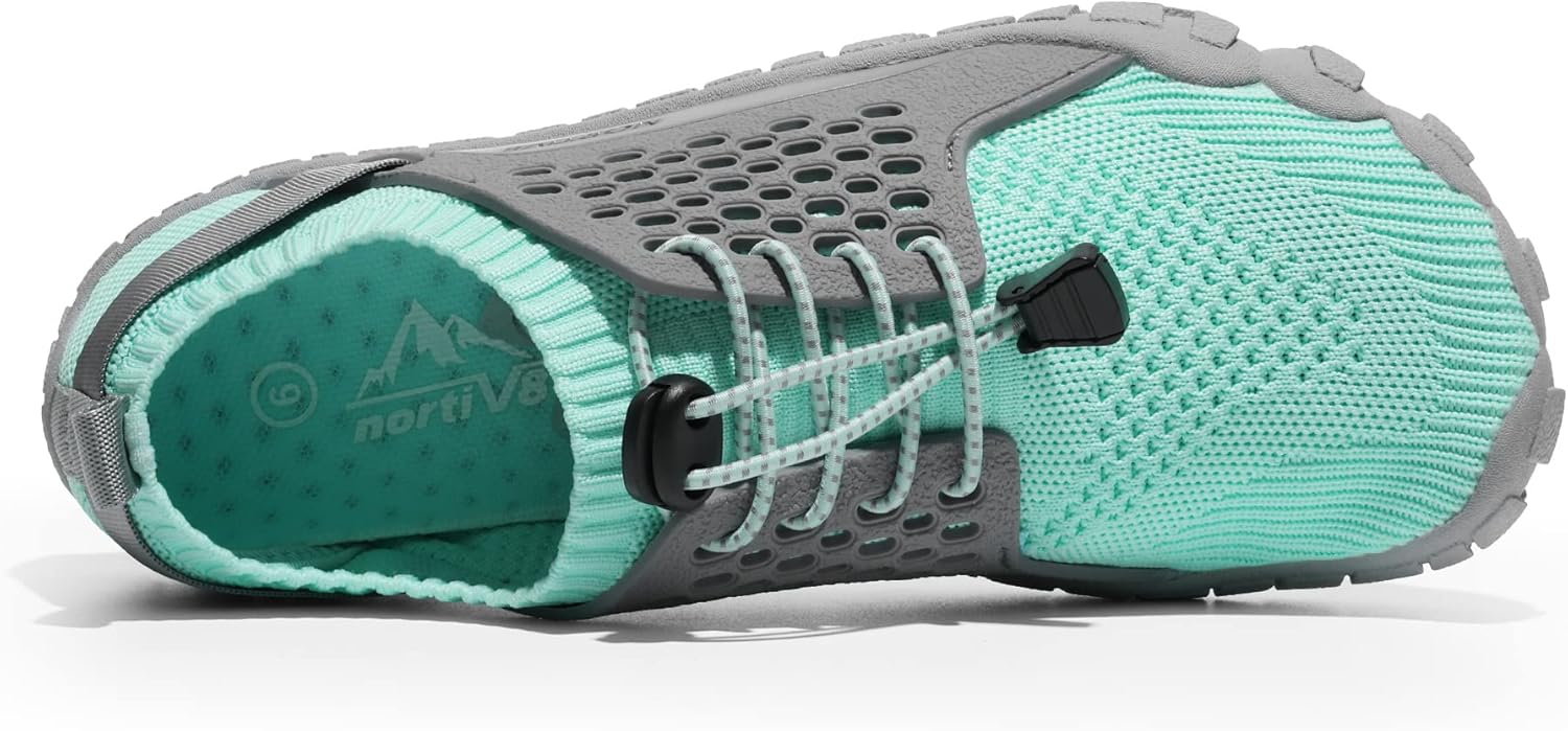 NORTIV 8 Women's Water Shoes Barefoot Quick Dry Aqua Swim Shoes for Beach Sports Fishing Hiking Boating Surfing Shoes TREKLADY