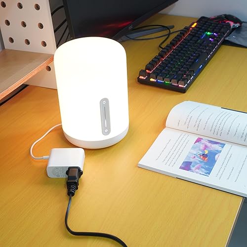 Miniatura 6 de Cable de extensión corto de 5 pies, 2 clavijas macho hembra, cable de alimentación negro de 18 AWG 10 A 125 V para Nema 1-15P a 1-15R, paquete de 2