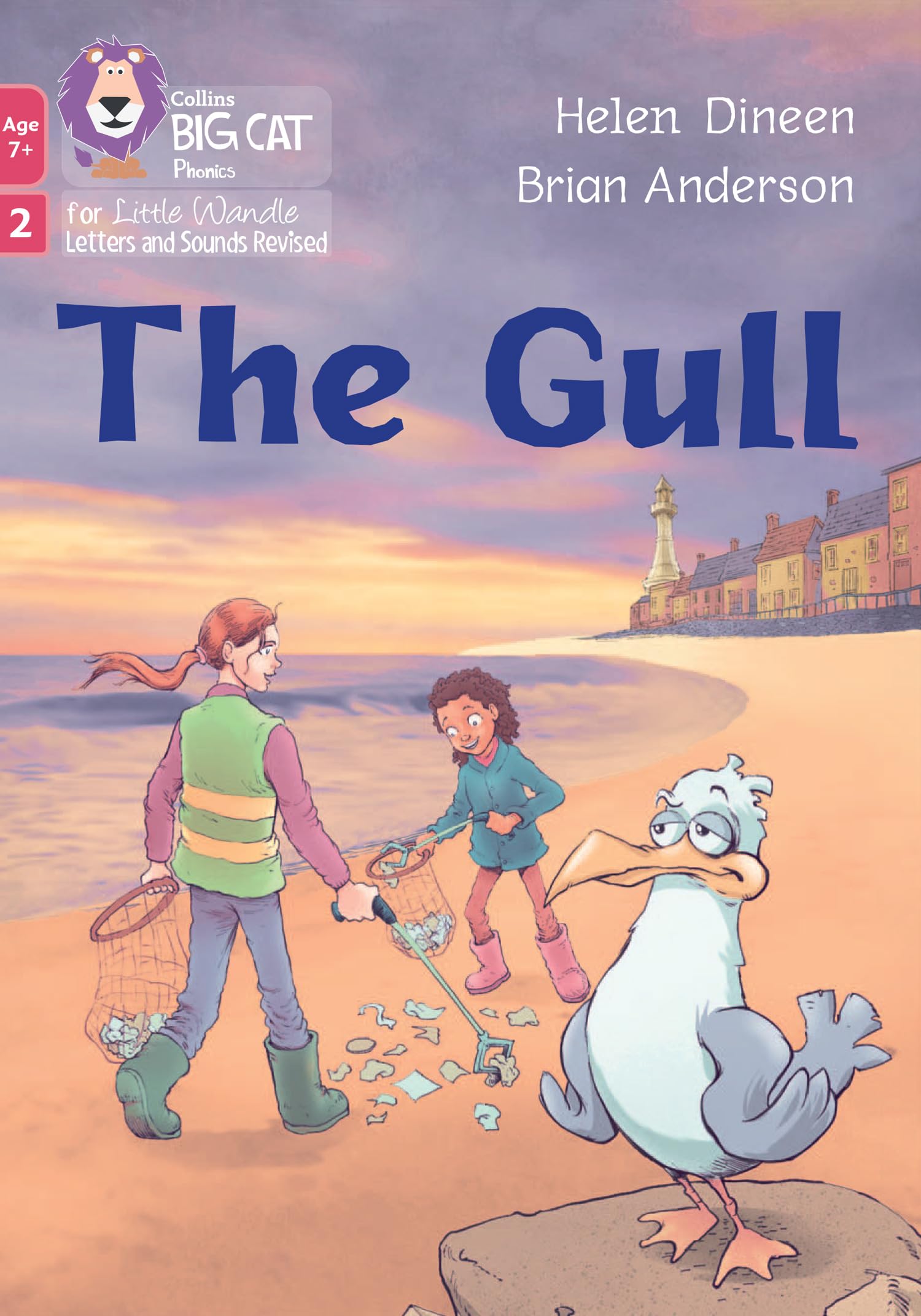 The Gull: Phase 2 Set 4 Blending practice (Big Cat Phonics for Little Wandle Letters and Sounds Revised – Age 7+)
