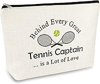 Vista 1 de Mikela Bolsa de cosméticos de regalo de capitán de tenis para mujer, Blanco apagado