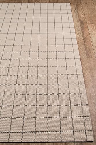 Miniatura 3 de Erin Gates by Momeni Marlborough Deerfield - Camino de lana tejida a mano marfil de 2 pies 3 pulgadas x 8 pies