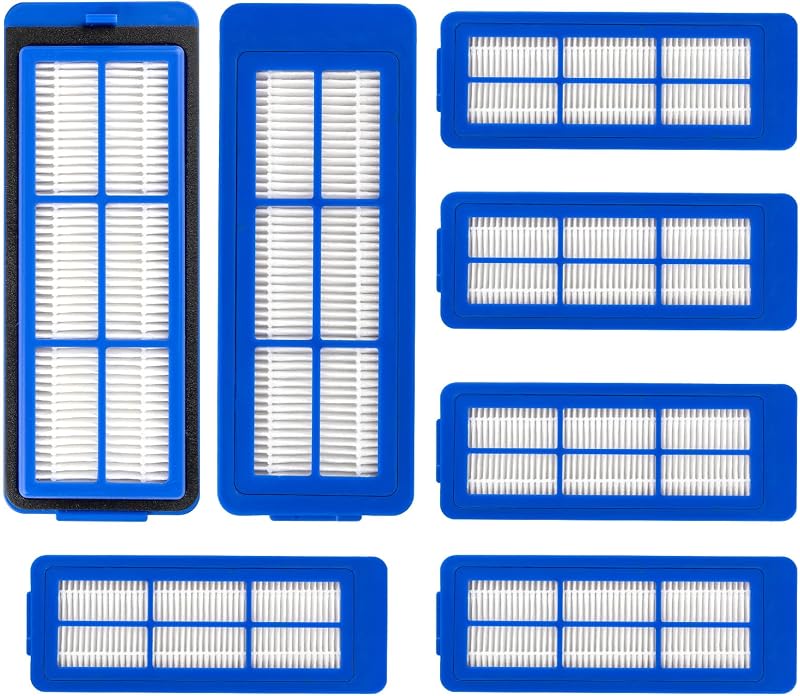 (7 Pack) Replacement HEPA Filter Compatible with eufy RoboVac 11S Max/ 15C Max/ 30C Max/ G10/ G10 Hybrid/ G20/ G30/ G30 Edge/ G30 Hybrid, HEPA Filters Accessories Kit, Vacuum Filter