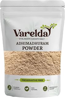 VARELDA Adhimadhuram Powder - Mulethi Powder - Glycyrrhiza glabra (5000 Grams) Price In India