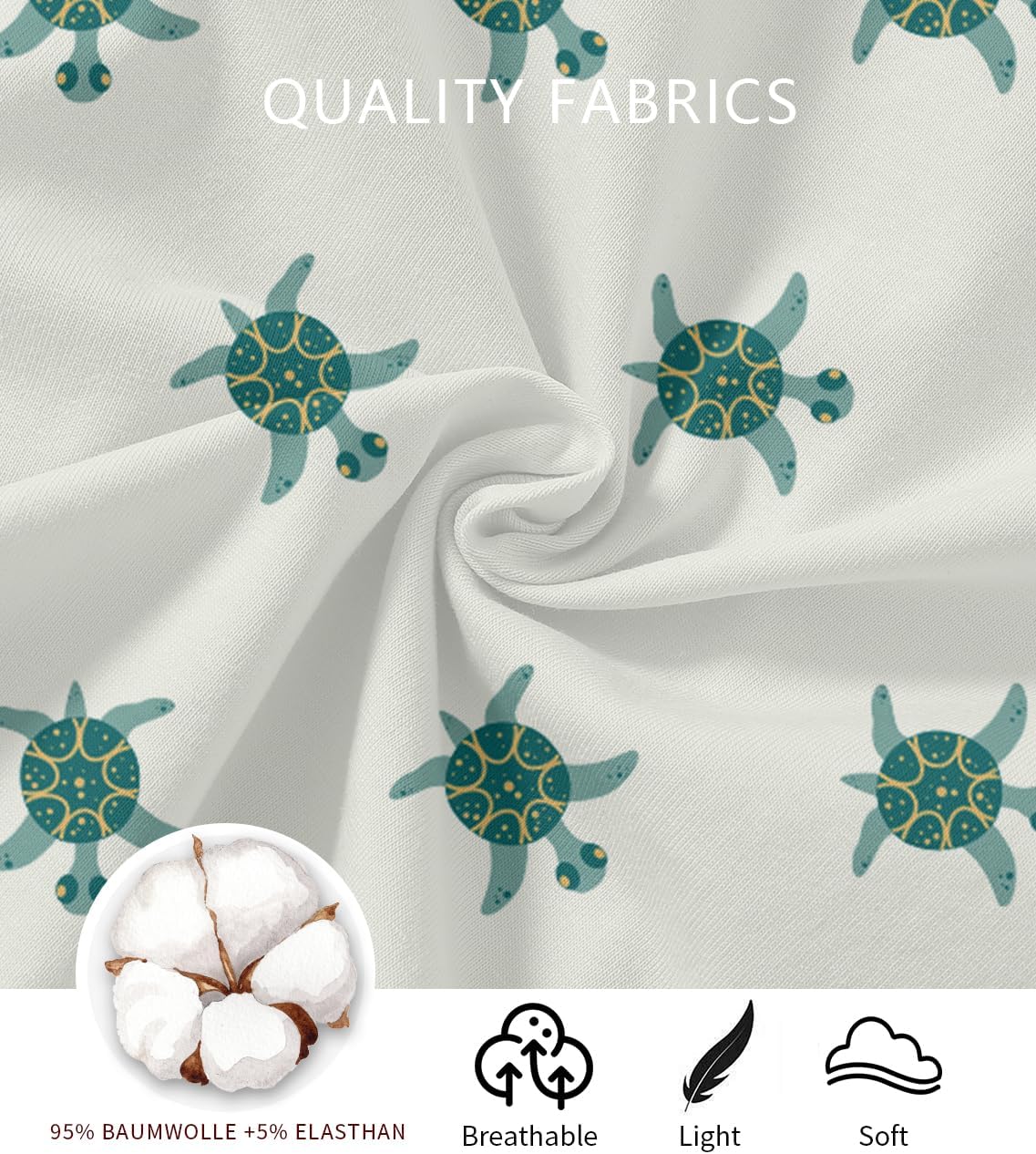 Jimonda Baby Sleeper Rompers,Unisex Boys Girls Zip-Front Pajamas One-Piece Footless Outfit 0-24 Months (Pack of 2 - Image 2