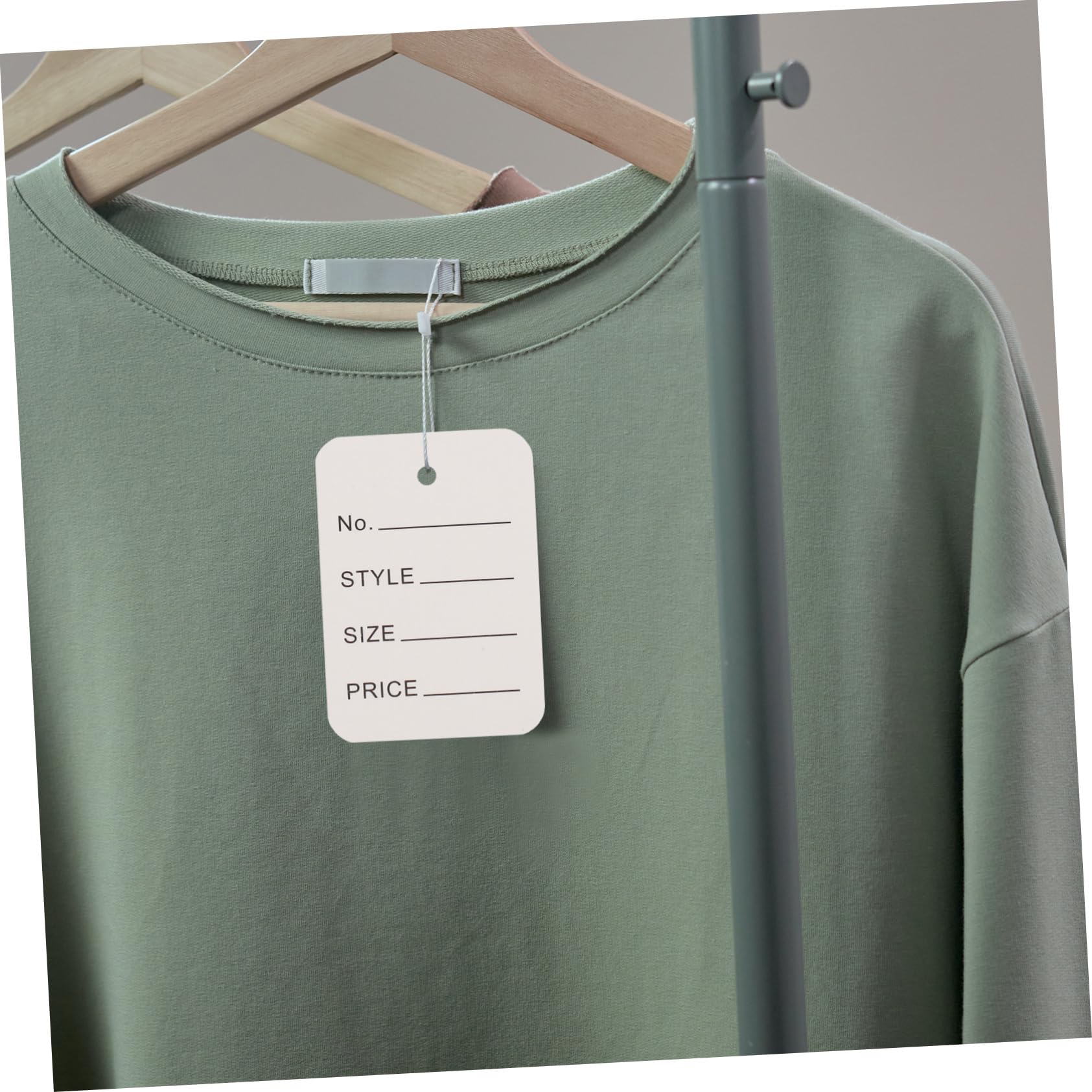 Operitacx 5000pezzi Etichette Appese Per Abbigliamento Scarpe e Tag Per Design Per Appendere Per Supermercati e Negozi
