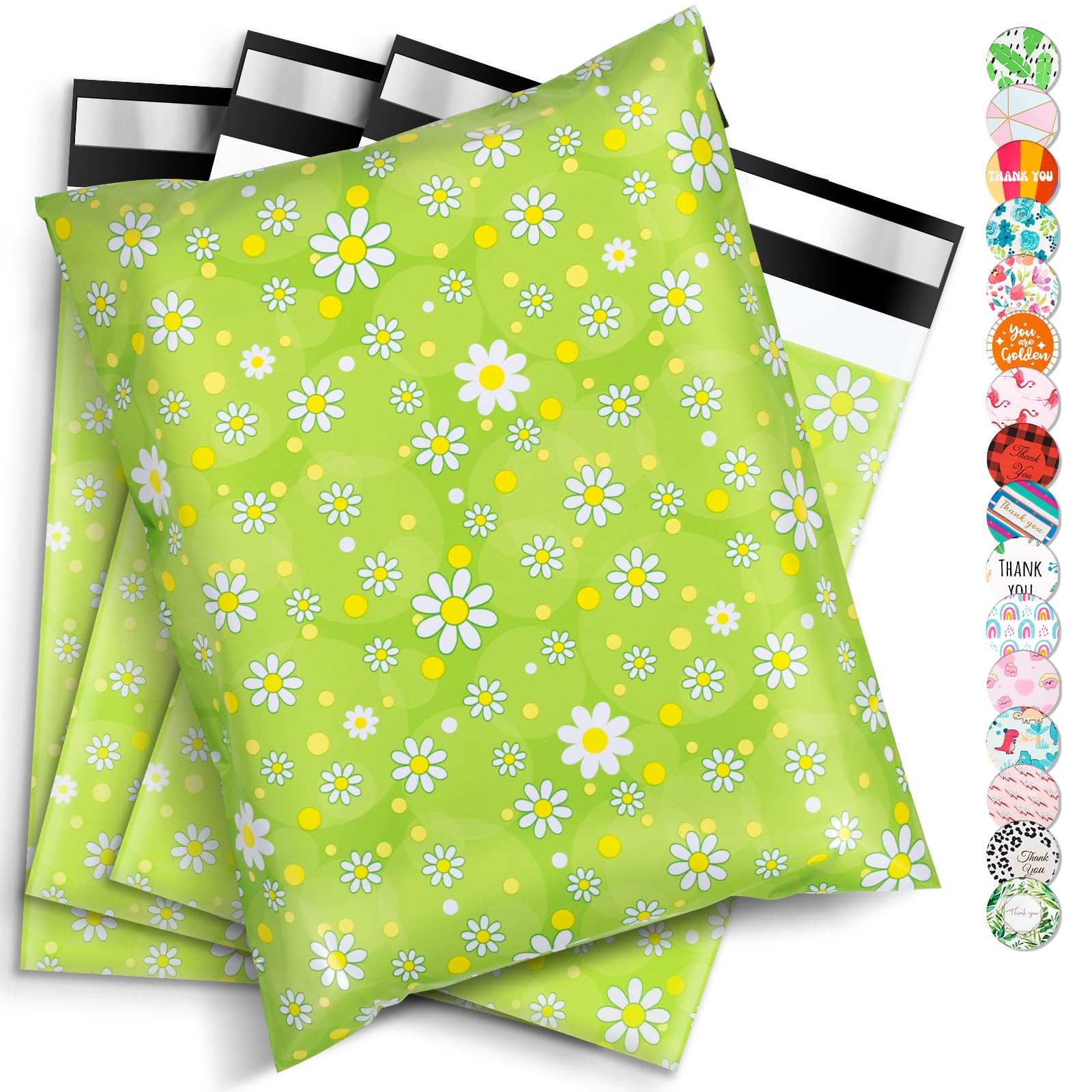 Oududianzi Poly Mailers 10x13, 100PCS Waterproof Shipping Bags, Shipping Envelopes, Mailing Poly Bags, Self-Seal Polymailer Packaging Bags for Small