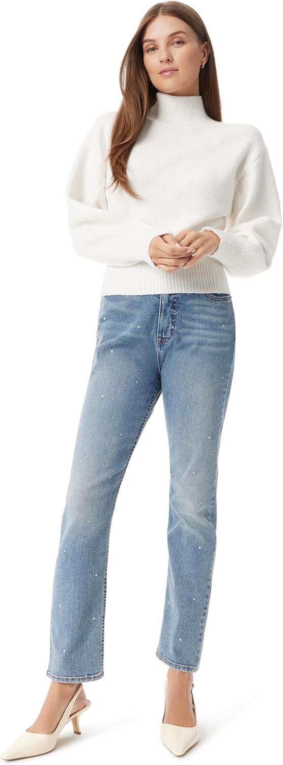 Sam Edelman Womens Lyrica Mock Neck Back Tie Pullover Sweater Standard - Image 2