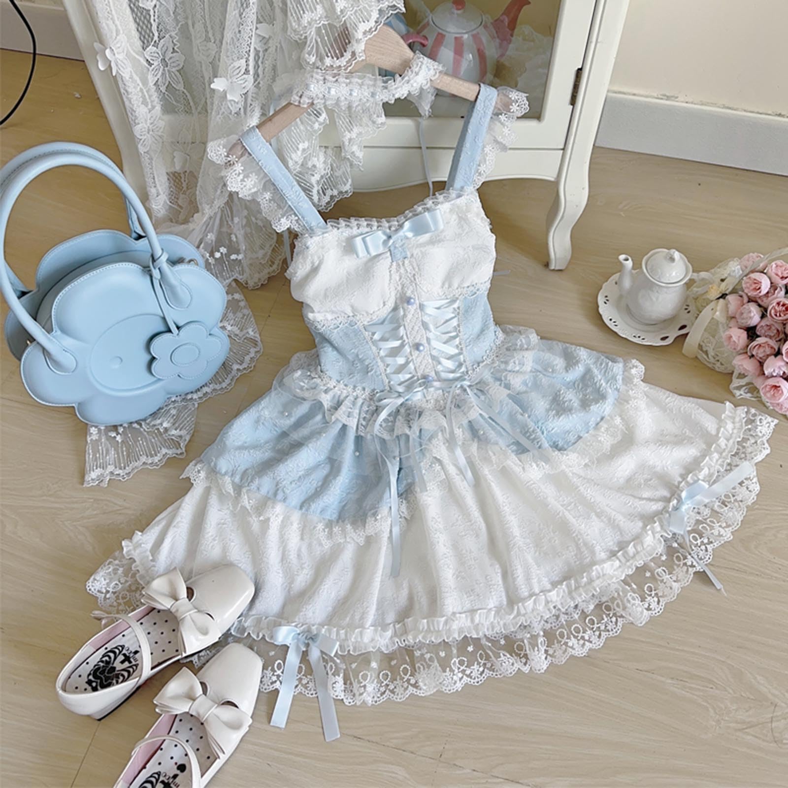 white christmas dresses Front Mesh Cute Slim Homecoming Dresses for Teens,Short Prom Dresses US4 / As Picture main image 0