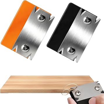 2pcs Woodworking Edge Trimmer,Edge Banding Trimmer Wood Chamfering Fillet Scraper,Edge Banding Trimmer,Portable Manual Edge Banding Cutter,Mini Portable Trimmer,Durable Edge Banding Trimming Tool