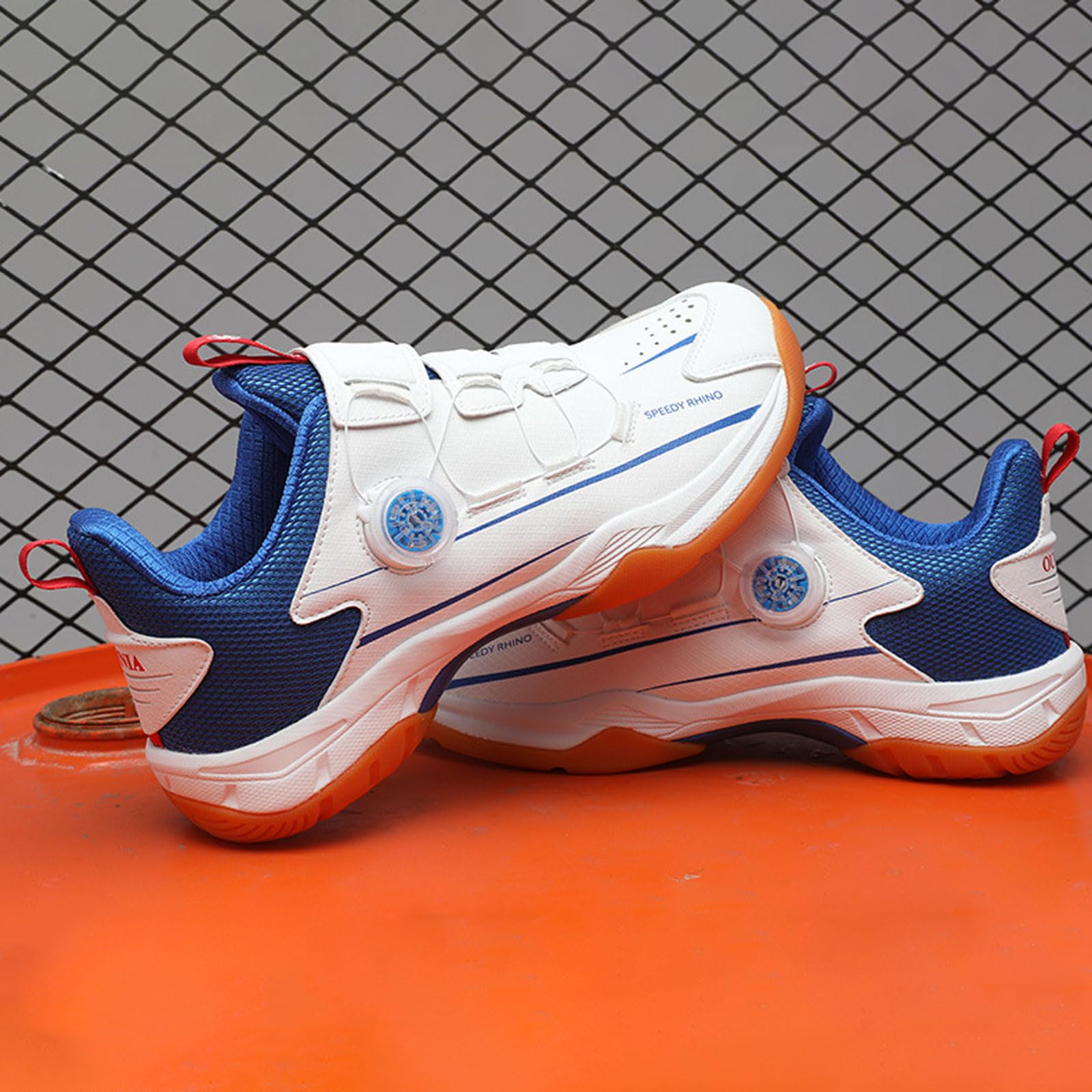 Pingpong Badminton Sneakers,Badminton Baskets Chaussures De Tennis De Table,Chaussures de Badminton Unisexes,Chaussures d'entraînement de Badminton,Respirantes,pour Unisexe Adolescents