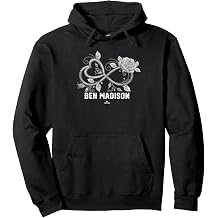 Infinite Heart Rose Thorns Ben Madison Prospect Baseball Fan Pullover Hoodie