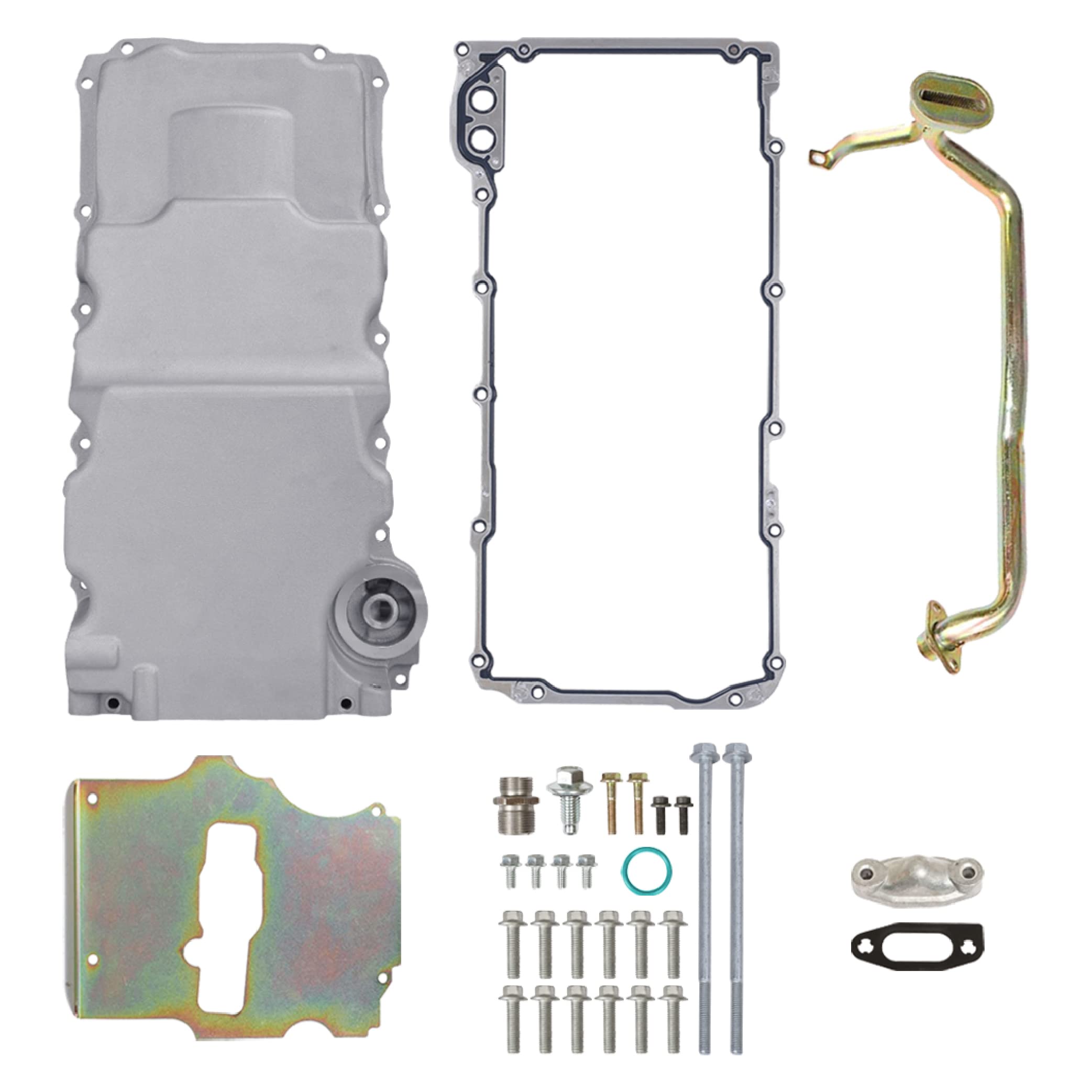 Photo 1 of 302-3 LS Swap Retrofit Aluminum Oil Pan Conversion Kit Compatible with LS1 LS2 LS3 A/G/F-Body Chevy 4.8L 5.3L 6.0L 6.2L Engines 302-3 Oil Pan