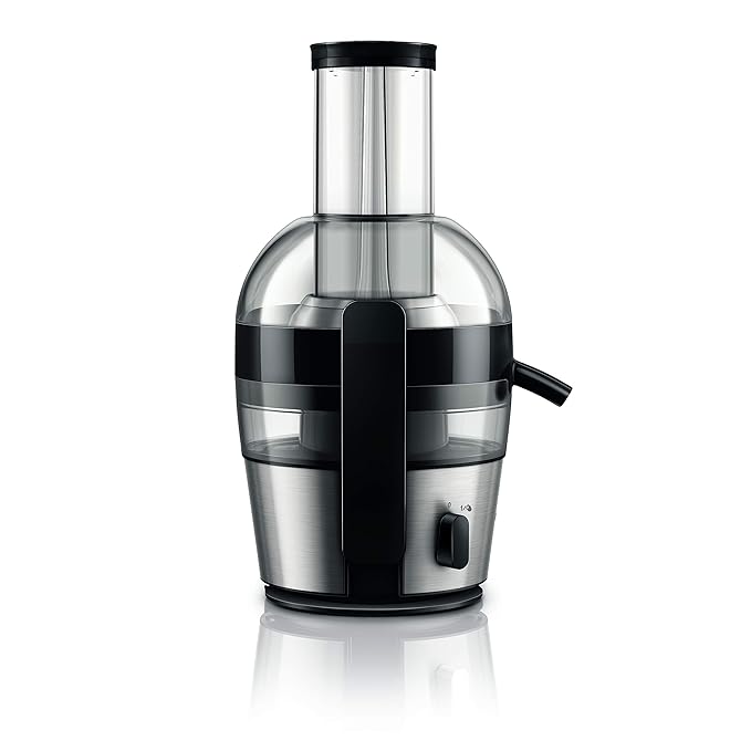 Philips Viva Collection HR1863/20 2-Litre Juicer (Black/Silver)