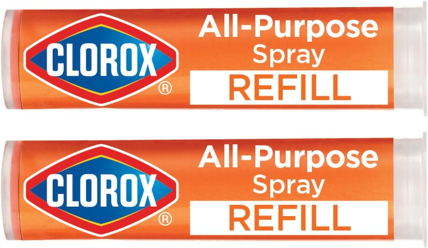 Clorox All-Purpose Cleaning Refill Cartridge for Clorox All-Purpose Cleaning System, Two Refill Cartridges - 0.66 Ounces