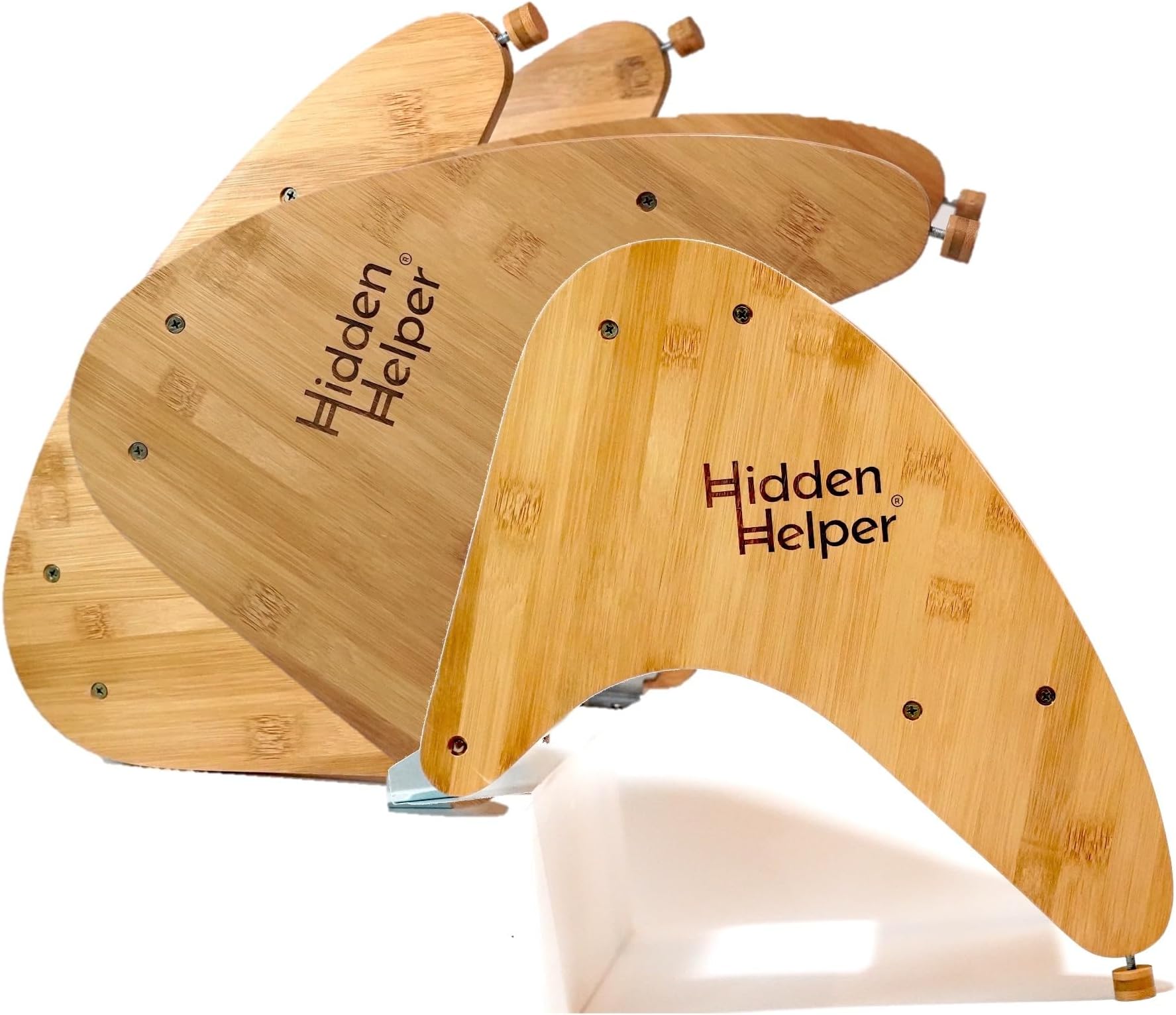 Hidden Helper Toddler Step Stool, Wooden Two Step Stool for Bathroom Sink & Kitchen, Kids Stool for Bathroom, Kitchen Stool for Toddlers